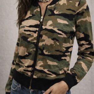 Camouflage Zip-Up Jacket